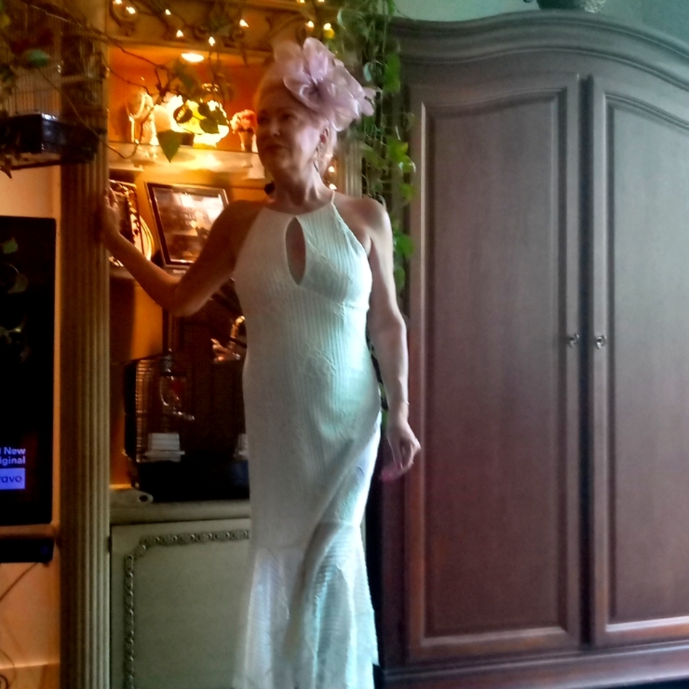 Long evening dress never worn, Xtra small by Venus